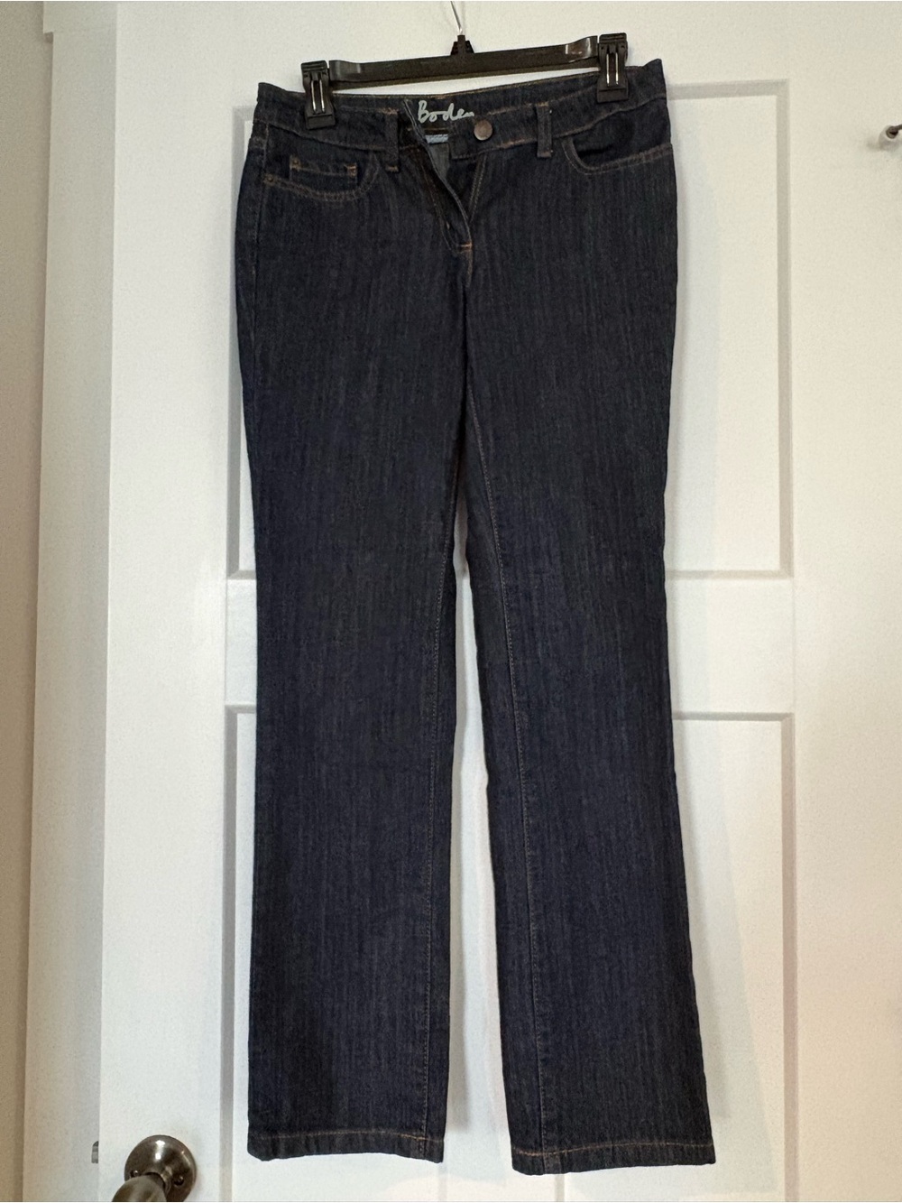Boden Women's Dark Indigo Straight-Leg Jeans